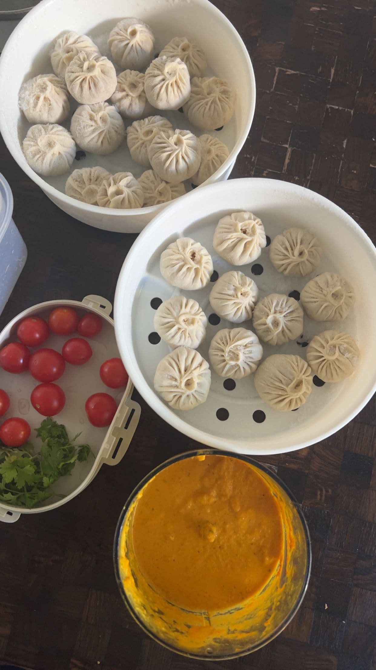 steamed fried and mixed with fried veggies